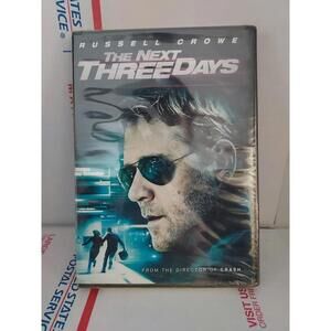 New Sealed The Next Three Days (DVD, 2010, Widescreen) Russell Crowe - Shelf2